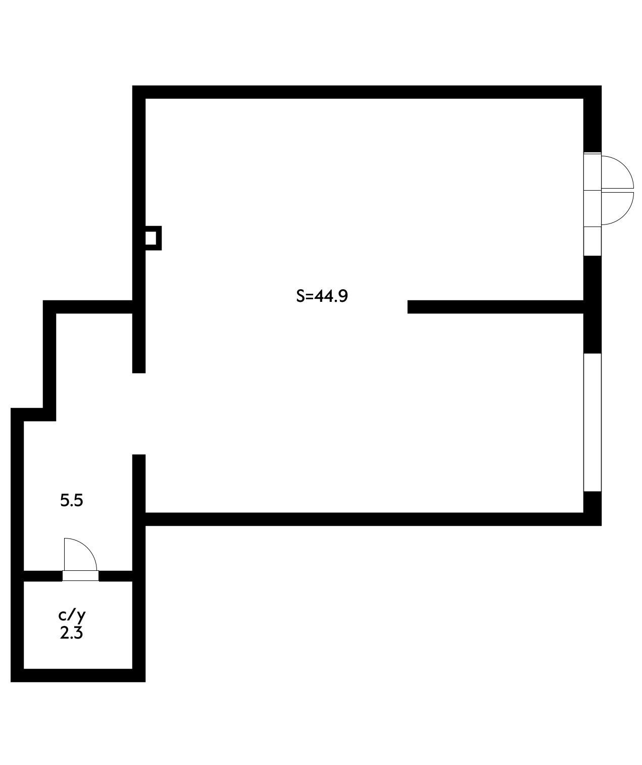 Фото №4: Коммерция 45 м² - Краснодар, Прикубанский внутригородской округ, мкр. Парк Победы, ул. Героя Пешкова, 14к3