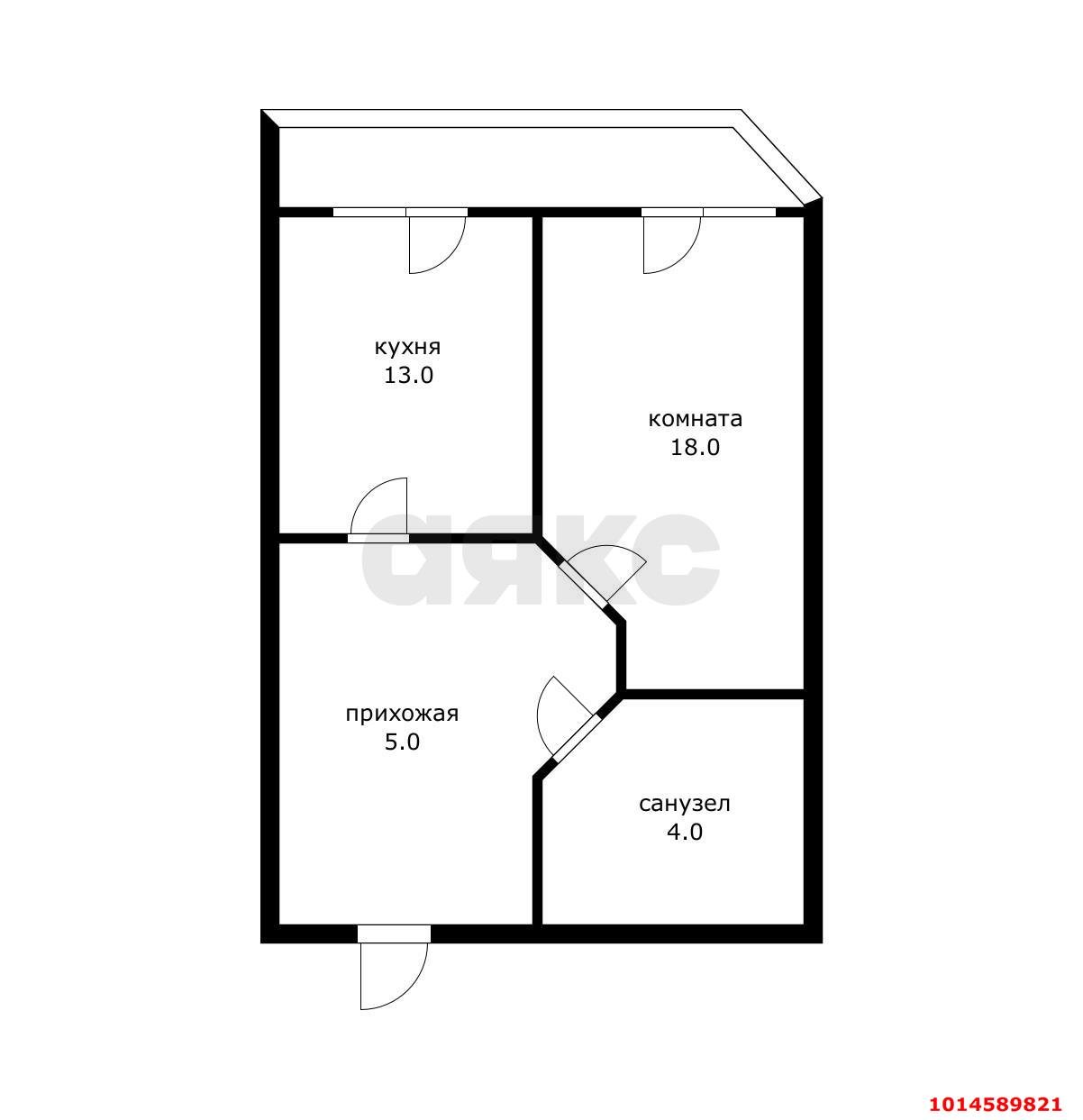 Фото №11: 1-комнатная квартира 42 м² - Краснодар, имени Маршала Жукова, ул. Кореновская, 15/1