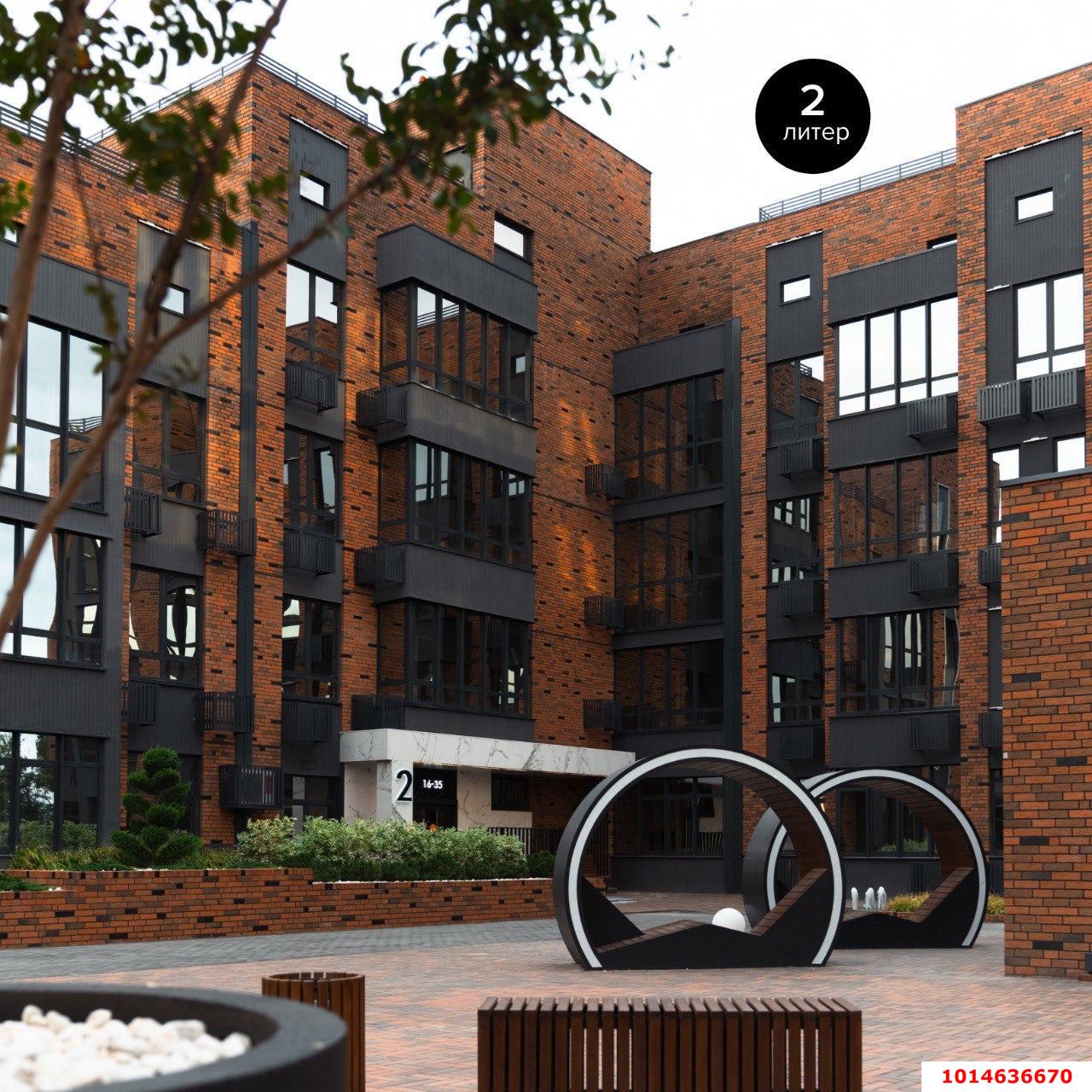 Фото №3: 1-комнатная квартира 43 м² - Краснодар, Прикубанский внутригородской округ, мкр. Фестивальный, ул. Круговая, 4/1к1