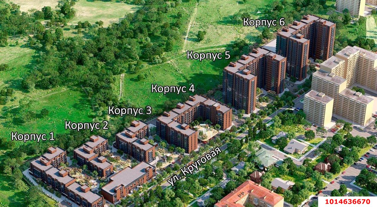 Фото №11: 1-комнатная квартира 43 м² - Краснодар, Прикубанский внутригородской округ, мкр. Фестивальный, ул. Круговая, 4/1к1