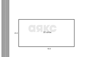 Фото №4: Земельный участок под ИЖС 10 сот. - Старобжегокай, ул. Почтовая, 10