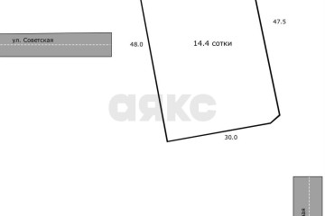 Фото №1: Коммерческая земля 15 сот. - Гостагаевская, ул. Советская, 1