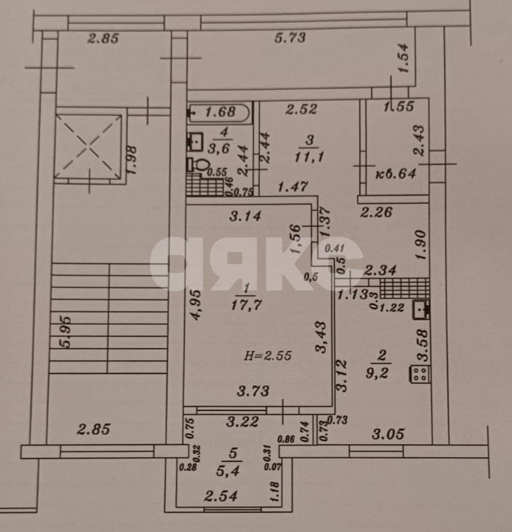 Фото №11: 1-комнатная квартира 41 м² - Анапа, 3А, ул. Ленина, 155