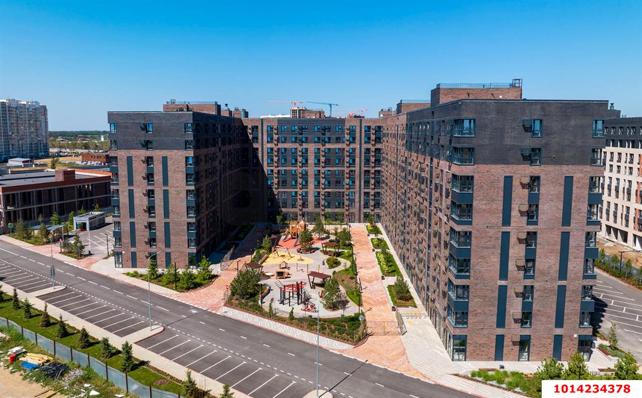 Фото №4: 1-комнатная квартира 35 м² - Краснодар, Прикубанский внутригородской округ, мкр. жилой комплекс Зелёная Территория, ул. имени Генерала Брусилова, 5лит1.2