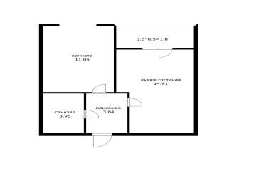 Фото №1: 1-комнатная квартира 35 м² - Краснодар, мкр. жилой комплекс Зелёная Территория, ул. имени Генерала Брусилова, 5лит1.2