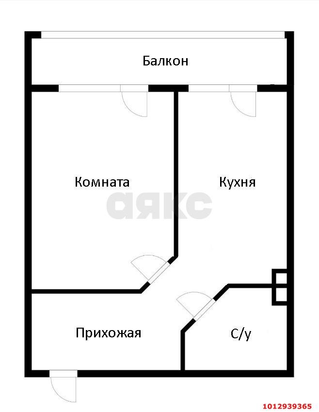Фото №7: 1-комнатная квартира 35 м² - Российский, Прикубанский внутригородской округ, ул. Ратной Славы, 46