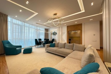 Фото №1: 3-комнатная квартира 130 м² - Краснодар, мкр. жилой комплекс Ривьера, ул. Московская, 57/1