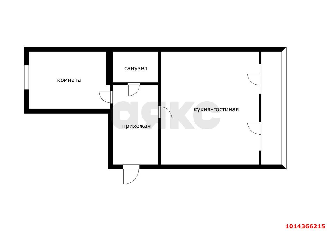 Фото №18: 2-комнатная квартира 65 м² - Краснодар, Отделение № 1 совхоза Солнечный, ул. Ковалёва, 5