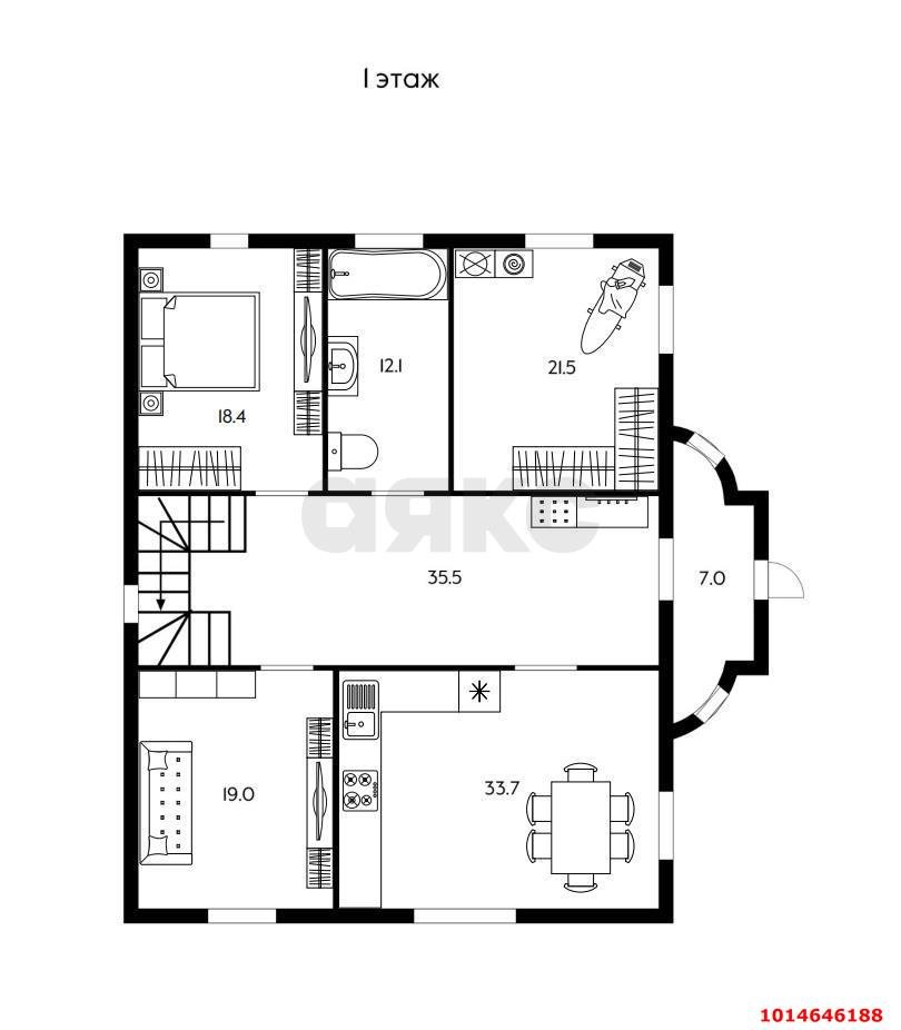 Фото №19: Дом 442 м² + 5.72 сот. - Краснодар, Центральный внутригородской округ, мкр. Дубинка, ул. КИМ, 161