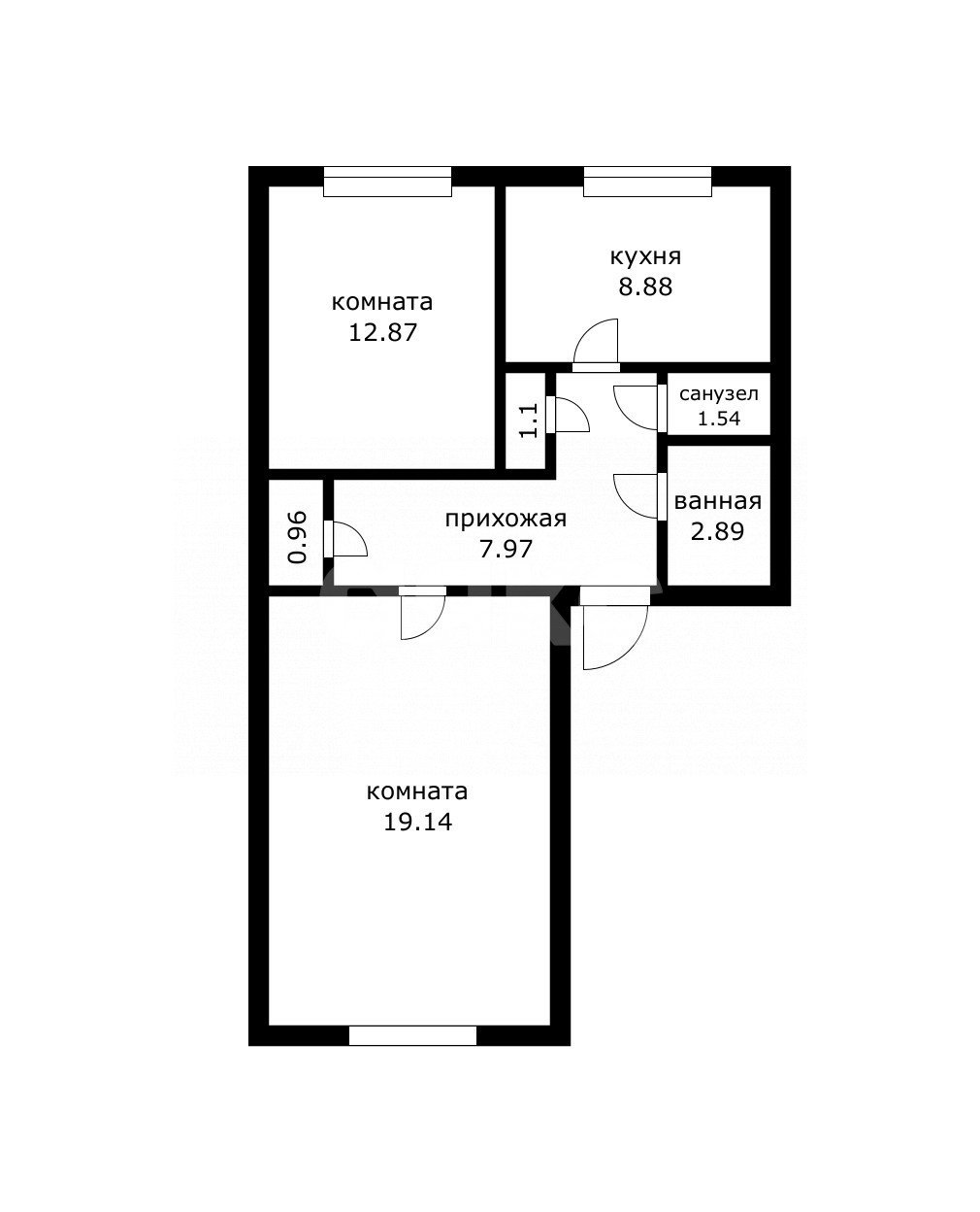 Фото №21: 2-комнатная квартира 54 м² - Сочи, Центральный, ул. Горького, 38