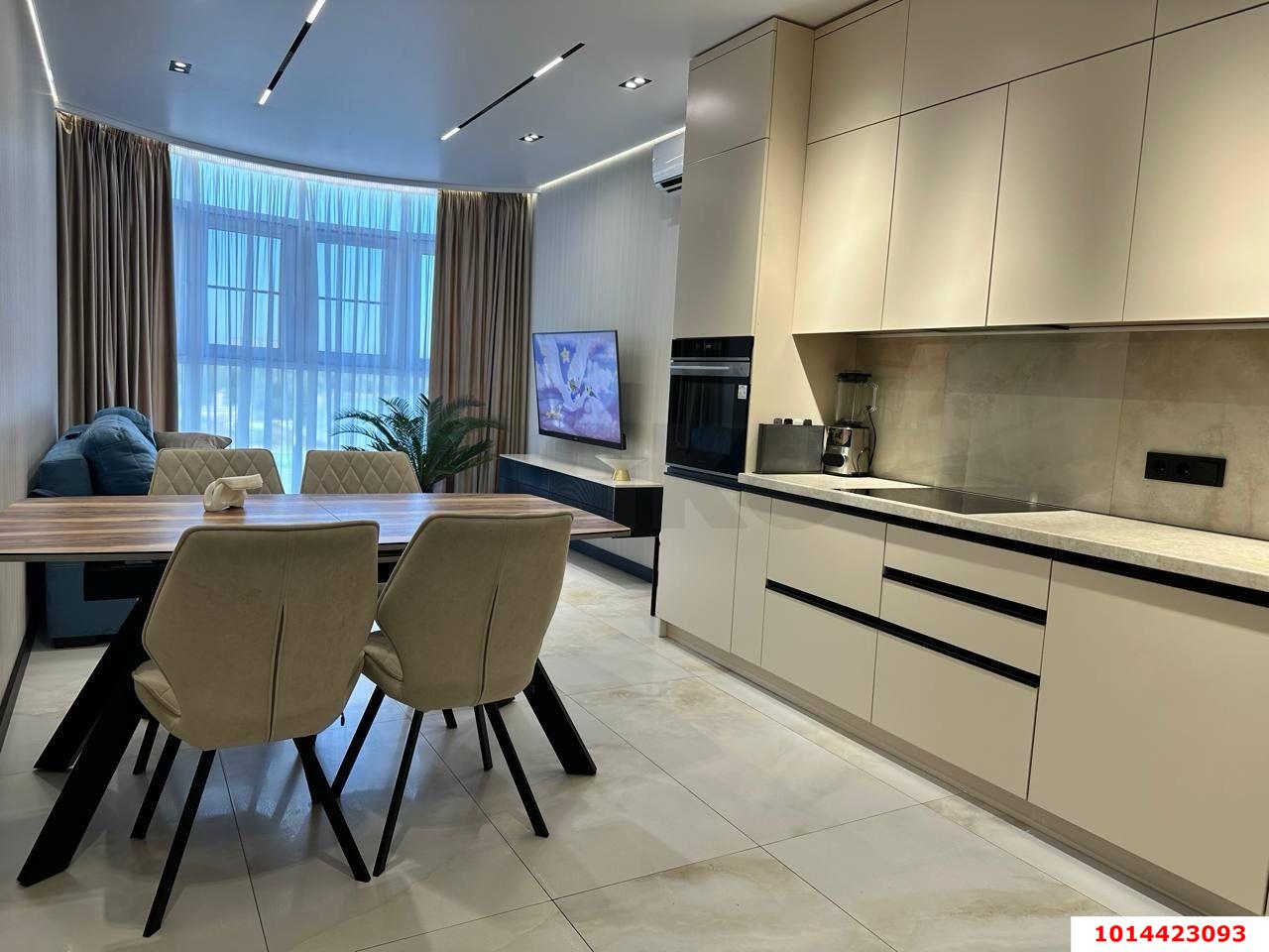 Фото №1: 3-комнатная квартира 102 м² - Краснодар, жилой комплекс Фреш, ул. имени Валерия Гассия, 4/7лит2