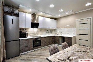 Фото №3: 2-комнатная квартира 83 м² - Краснодар, мкр. Музыкальный, ул. имени Сергея Есенина, 110/1