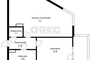 Фото №5: 1-комнатная квартира 41 м² - Краснодар, мкр. Музыкальный, ул. имени И.И. Дунаевского