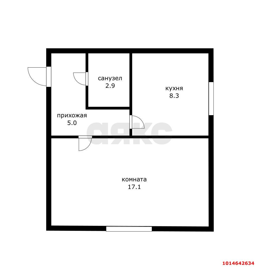 Фото №19: 1-комнатная квартира 34 м² - Краснодар, Северный, ул. Академика Губкина, 26