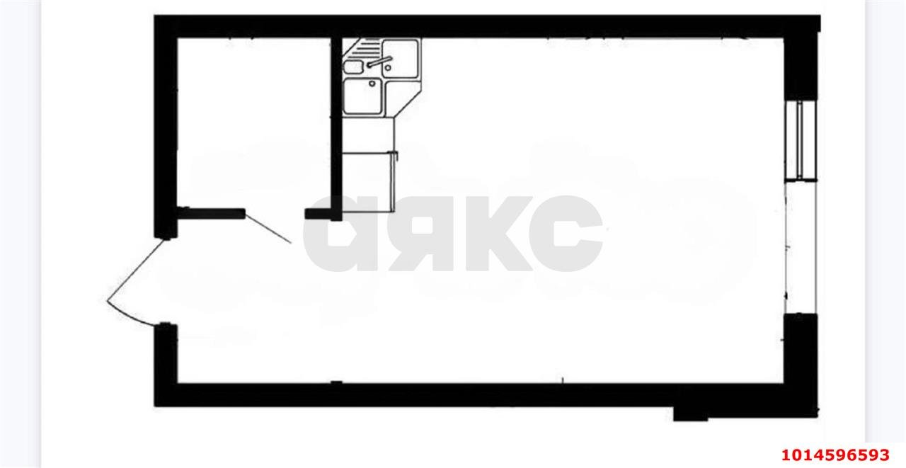 Фото №4: Студия 21 м² - Новая Адыгея, жилой комплекс Золотая линия, ул. Бжегокайская, 29/4А