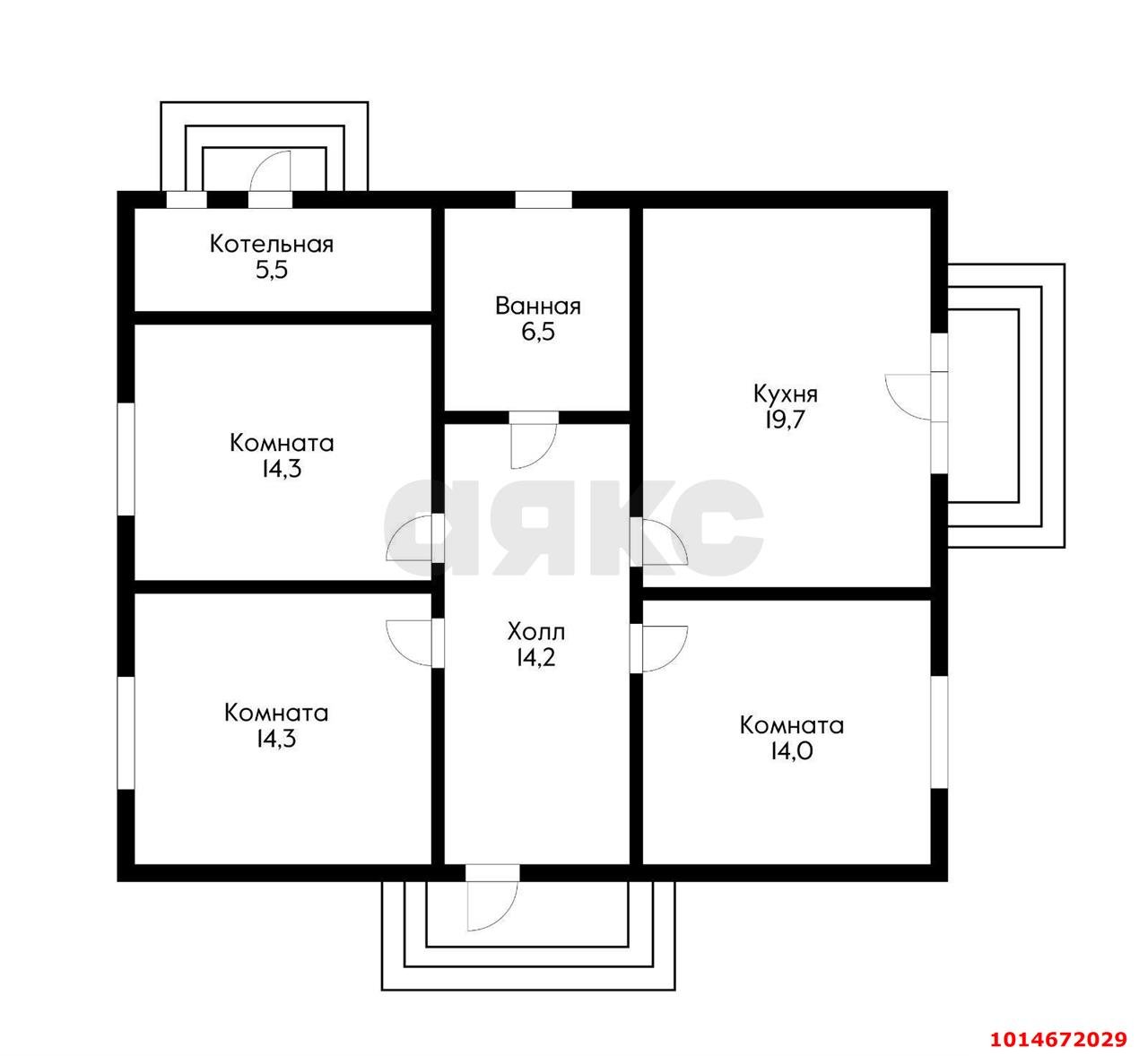 Фото №20: Дом 94 м² + 4 сот. - Мечта, мкр. Карасунский внутригородской округ, ул. Айвовая, 421