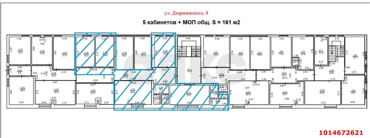 Фото №1: Коммерция 161 м² - Краснодар, мкр. Западный внутригородской округ, ул. имени Дзержинского, 14