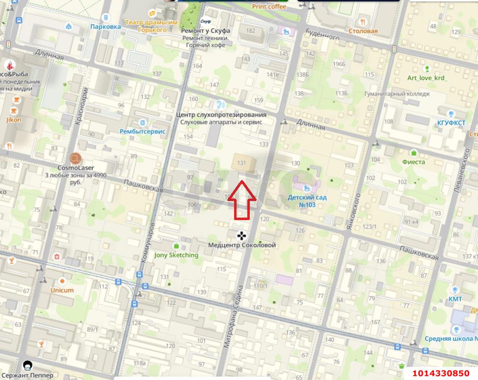 Фото №13: Торговое помещение 113 м² - Краснодар, Центральный, ул. Митрофана Седина, 131