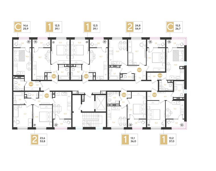 Фото №8: 1-комнатная квартира 39 м² - Краснодар, мкр. Прикубанский внутригородской округ