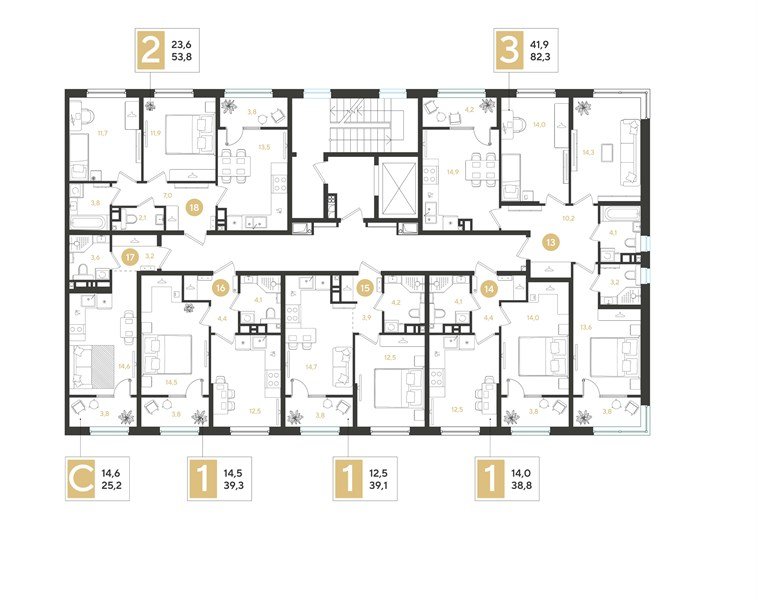 Фото №8: 1-комнатная квартира 38 м² - Краснодар, мкр. Прикубанский внутригородской округ