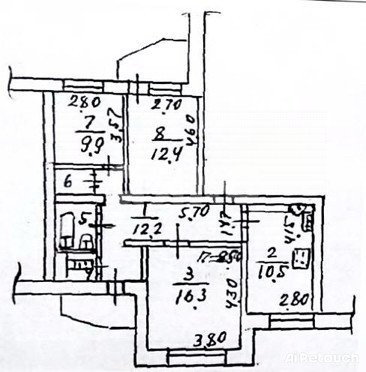 Фото №15: 3-комнатная квартира 68 м² - Мариуполь, 20А, пр-кт Строителей, 189