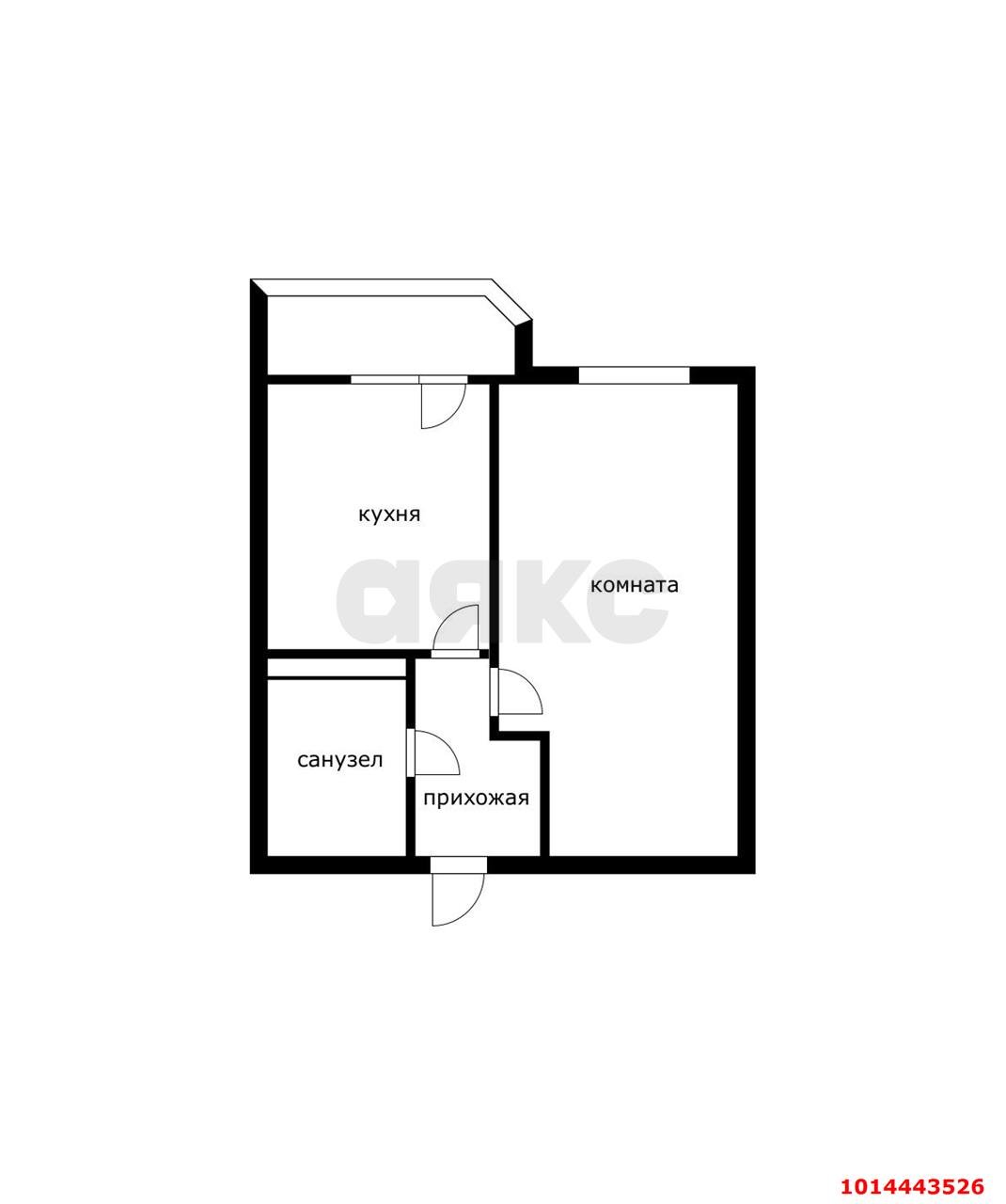 Фото №10: 1-комнатная квартира 40 м² - Краснодар, Московский, ул. им. Артюшкова В.Д., 1