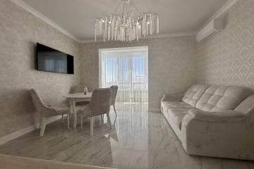 Фото №1: 1-комнатная квартира 43 м² - Краснодар, мкр. Солнечный, ул. имени Симиренко, 71к2