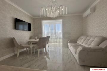 Фото №1: 1-комнатная квартира 43 м² - Краснодар, мкр. Солнечный, ул. имени Симиренко, 71к2