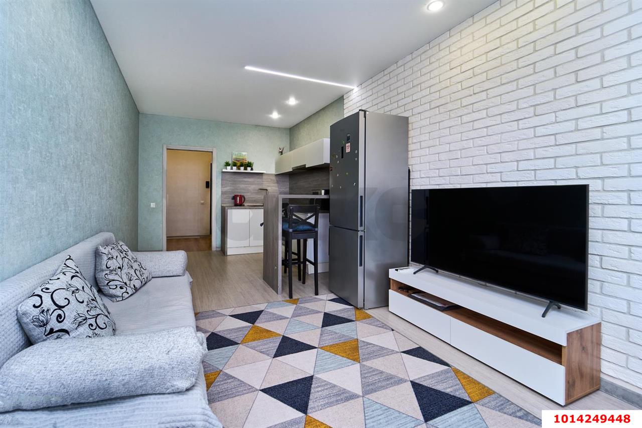 Фото №4: 1-комнатная квартира 43 м² - Краснодар, Музыкальный, ЖК Времена Года, имени Петра Метальникова, Завод Радиоизмерительных Приборов, Прикубанский внутригородской округ, мкр. жилой комплекс Времена года, ул. Петра Метальникова, 5к1