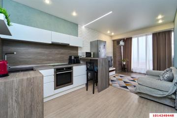 Фото №1: 1-комнатная квартира 43 м² - Краснодар, мкр. жилой комплекс Времена года, ул. Петра Метальникова, 5к1