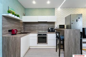 Фото №2: 1-комнатная квартира 43 м² - Краснодар, мкр. жилой комплекс Времена года, ул. Петра Метальникова, 5к1