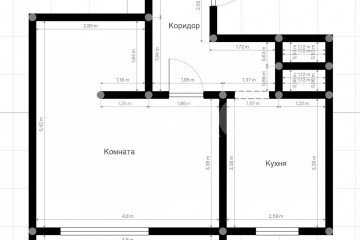 Фото №5: 1-комнатная квартира 35 м² - Майкоп, мкр. квартал Черёмушки, ул. Чкалова, 82