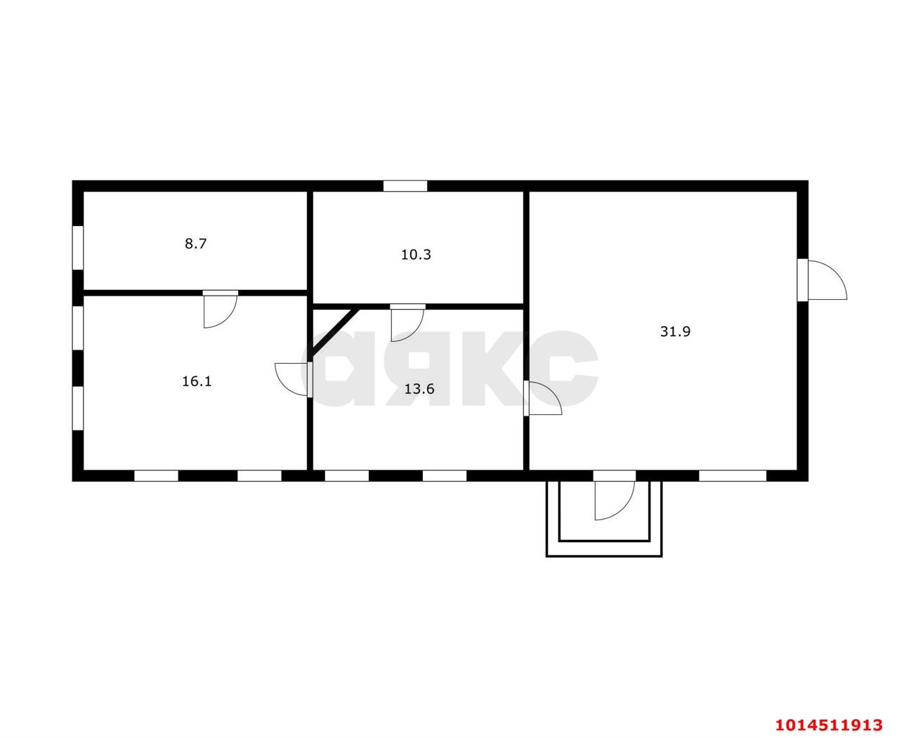 Фото №9: Коммерция 349 м² - Краснодар, Западный внутригородской округ, мкр. Сельскохозяйственный Институт, ул. 1-я Линия, 35