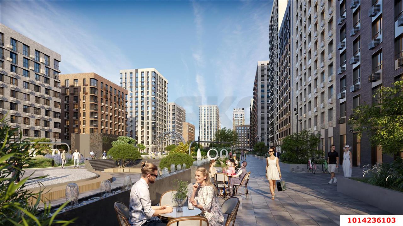 Фото №9: 1-комнатная квартира 43 м² - Краснодар, жилой квартал Патрики, ул. Сормовская, лит1/1