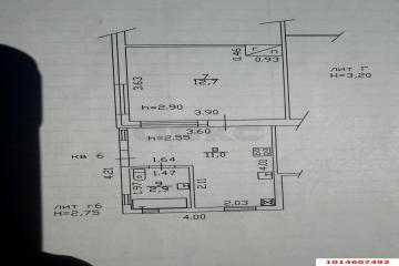 Фото №3: 1-комнатная квартира 26 м² - Краснодар, мкр. Центральный, ул. Чапаева, 124