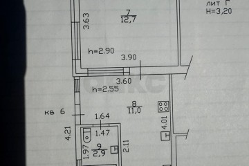Фото №3: 1-комнатная квартира 26 м² - Краснодар, мкр. Центральный, ул. Чапаева, 124
