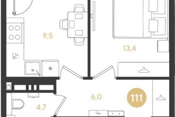 Фото №1: 1-комнатная квартира 37 м² - Краснодар, мкр. Прикубанский внутригородской округ, 