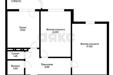 Фото №2: 2-комнатная квартира 55 м² - Краснодар, мкр. Восточно-Кругликовский, ул. Героя Владислава Посадского, 47