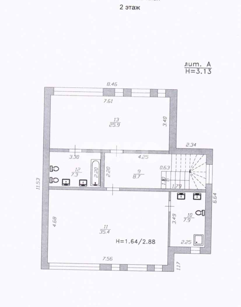Фото №28: Дом 177 м² + 4 сот. - Супсех, ул. Центральная