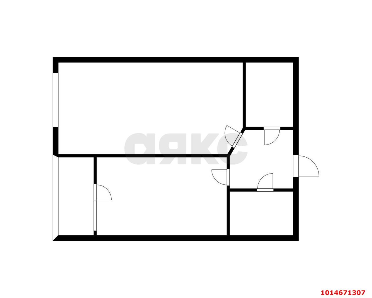 Фото №13: 1-комнатная квартира 43 м² - Краснодар, Прикубанский внутригородской округ, ул. Почтовое отделение 73, 73/1
