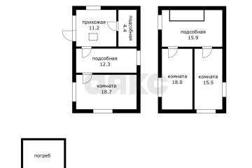 Фото №5: Дом 96 м² - Краснодар, мкр. Завод Радиоизмерительных Приборов, ул. Янтарная, 12