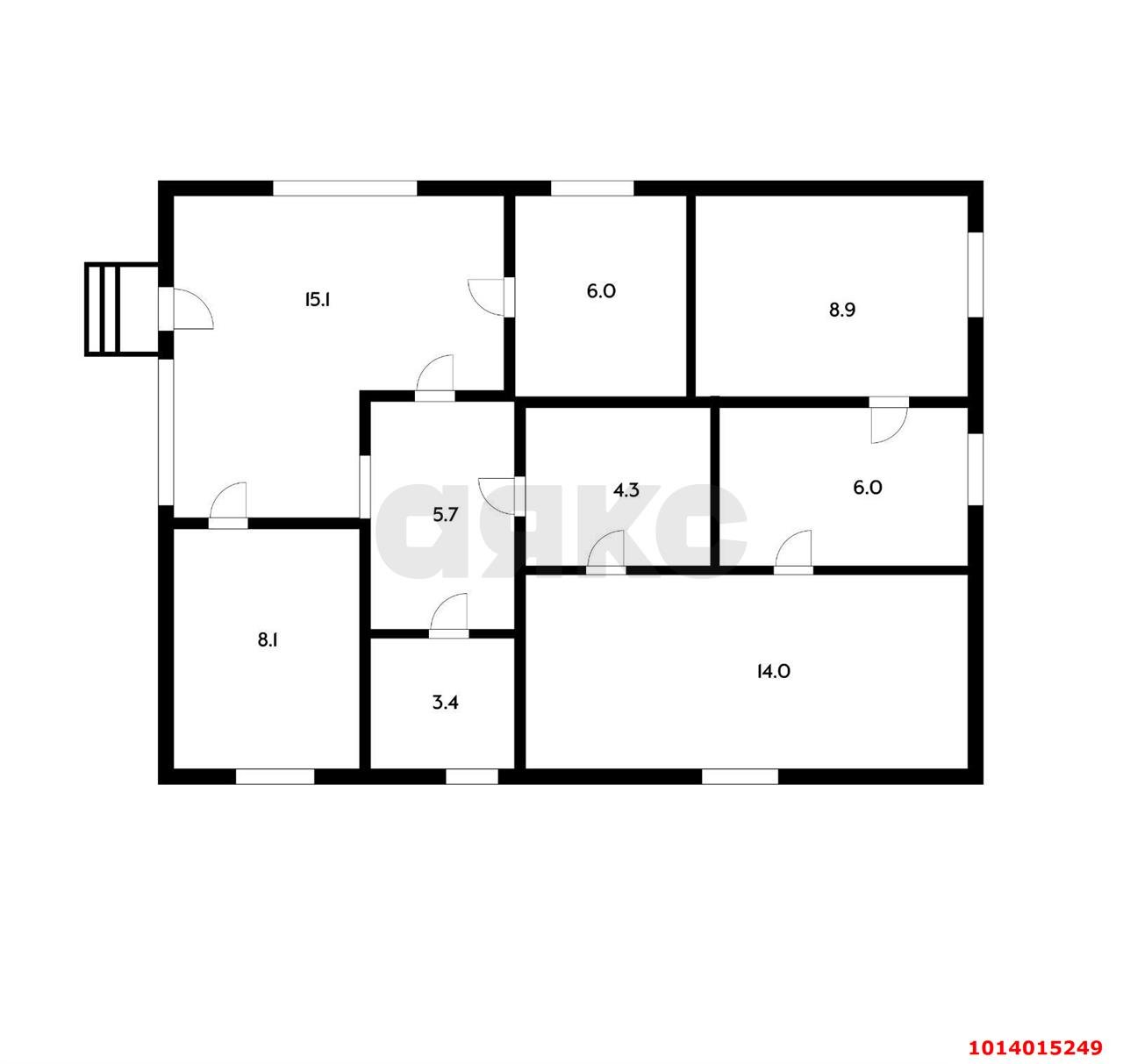 Фото №7: Дом 75 м² + 8.7 сот. - Краснодар, Карасунский внутригородской округ, х. дачное товарищество Верхний казачий, ул. Троицкая