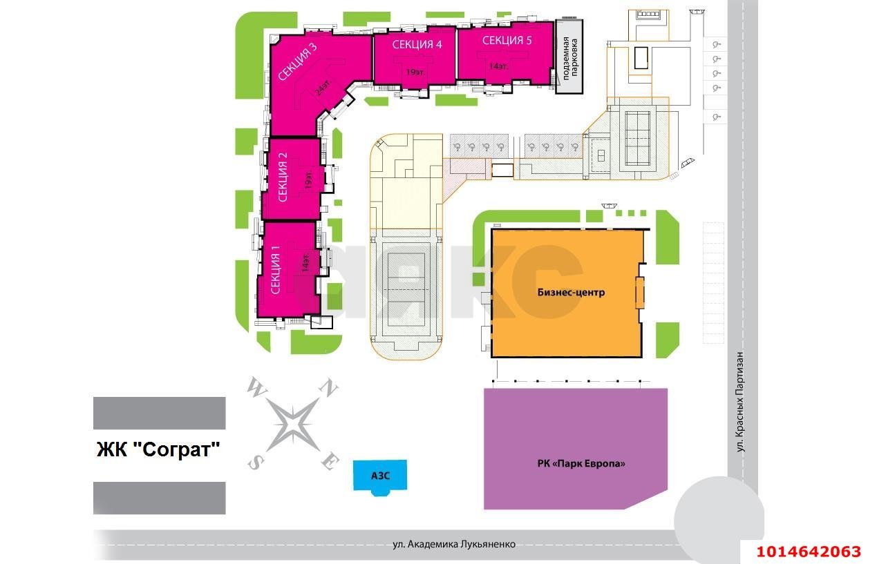 Фото №2: Гараж - Краснодар, Прикубанский внутригородской округ, Микрохирургии глаза, мкр. жилой комплекс Сограт, ул. Красных Партизан, 4/15
