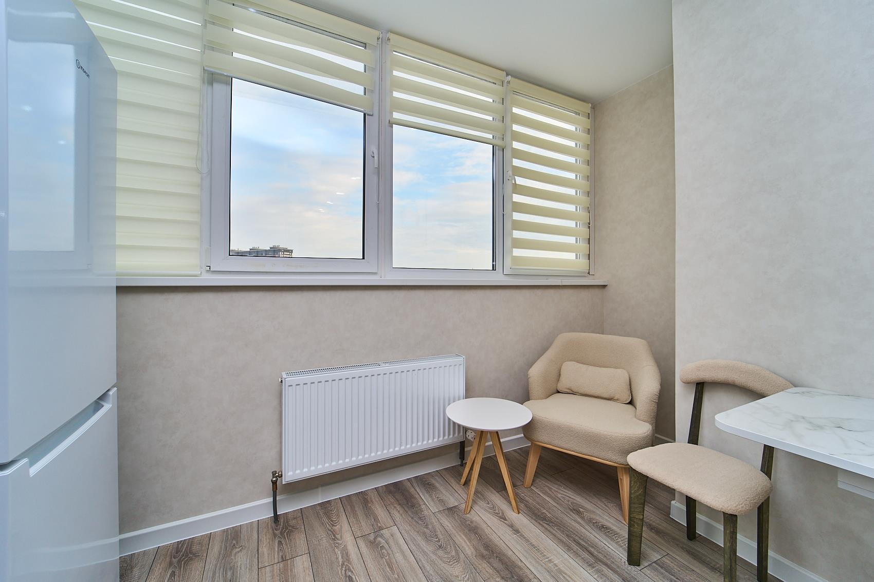 Фото №5: 1-комнатная квартира 32 м² - Краснодар, Прикубанский внутригородской округ, мкр. жилой комплекс Самолёт-2, ул. Западный Обход, 57к3