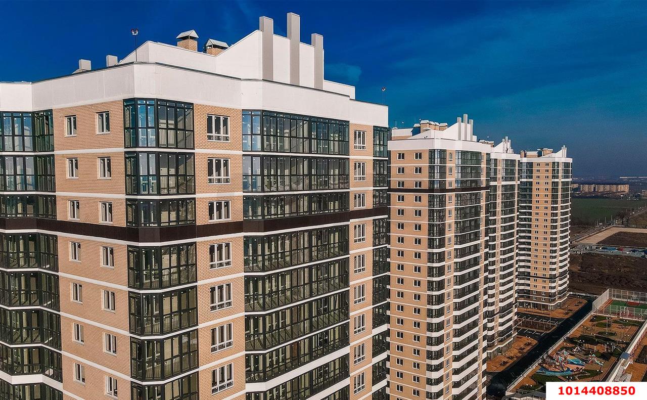 Фото №2: 1-комнатная квартира 59 м² - Краснодар, Прикубанский внутригородской округ, Россинского, мкр. жилой комплекс Титаны, б-р Адмирала Пустошкина, 11/1