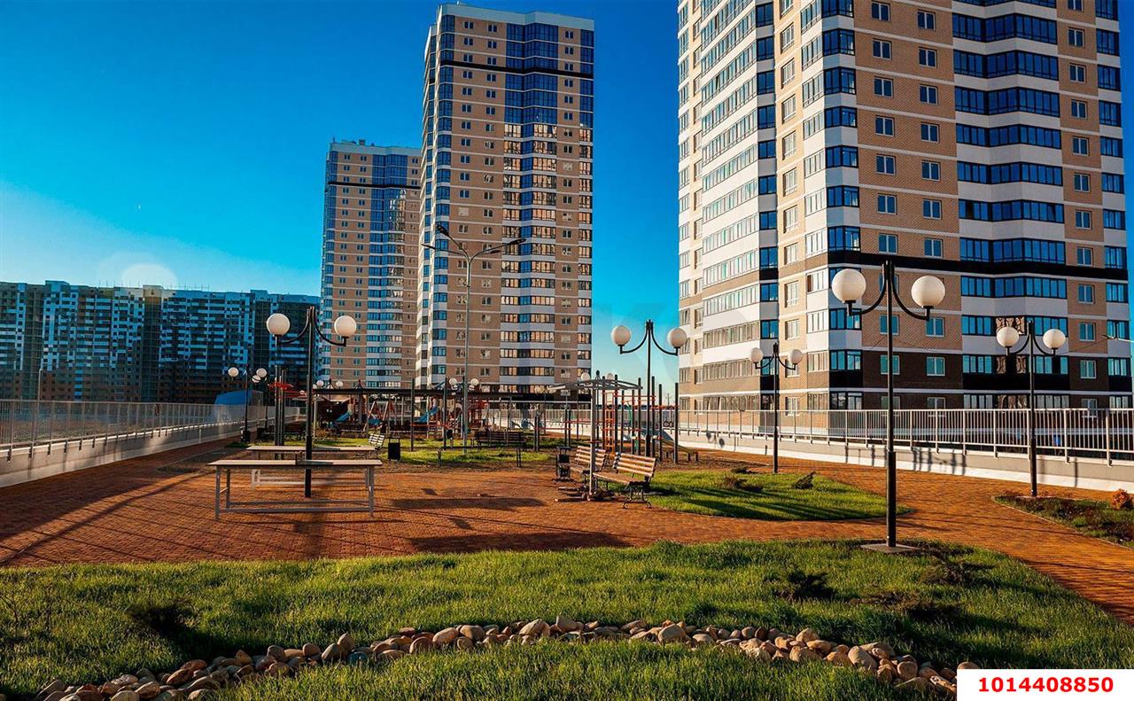 Фото №4: 1-комнатная квартира 59 м² - Краснодар, Прикубанский внутригородской округ, Россинского, мкр. жилой комплекс Титаны, б-р Адмирала Пустошкина, 11/1