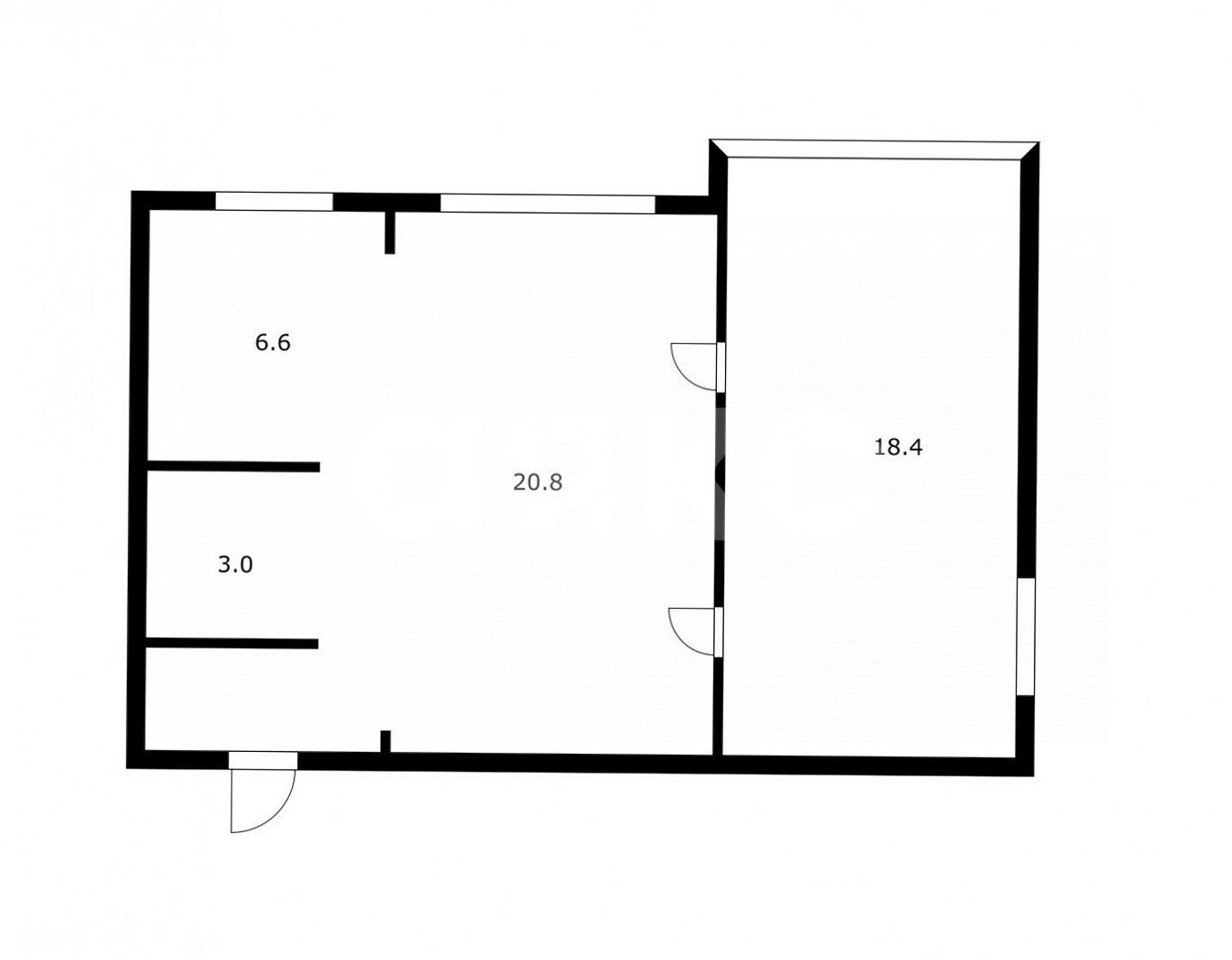 Фото №14: 2-комнатная квартира 50 м² - Сочи, Донская, ул. Тимирязева, 2А