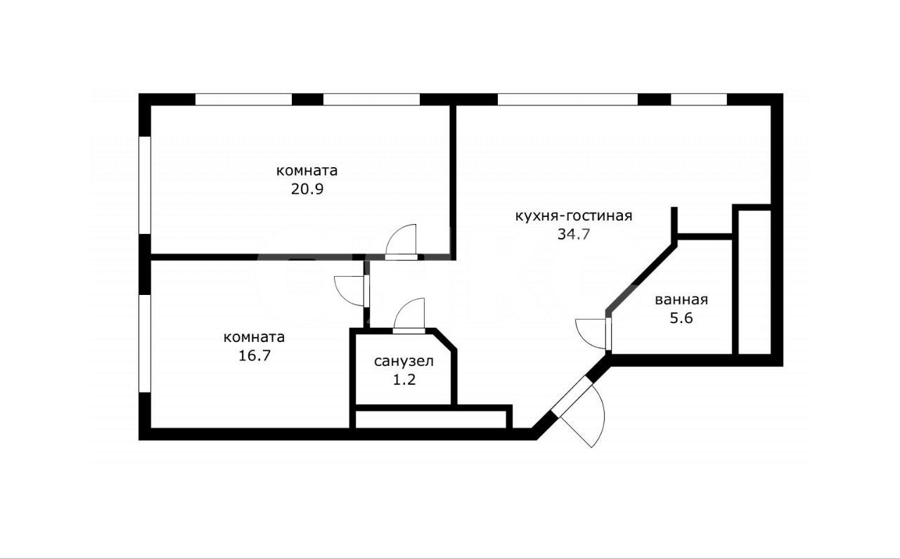 Фото №17: 3-комнатная квартира 130 м² - Сочи, Светлана, пр-кт Пушкина, 5А