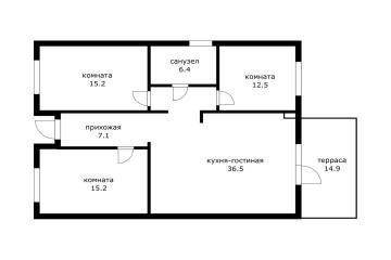 Фото №3: Дом 105 м² - Старобжегокай, ул. Чкалова, 10/1