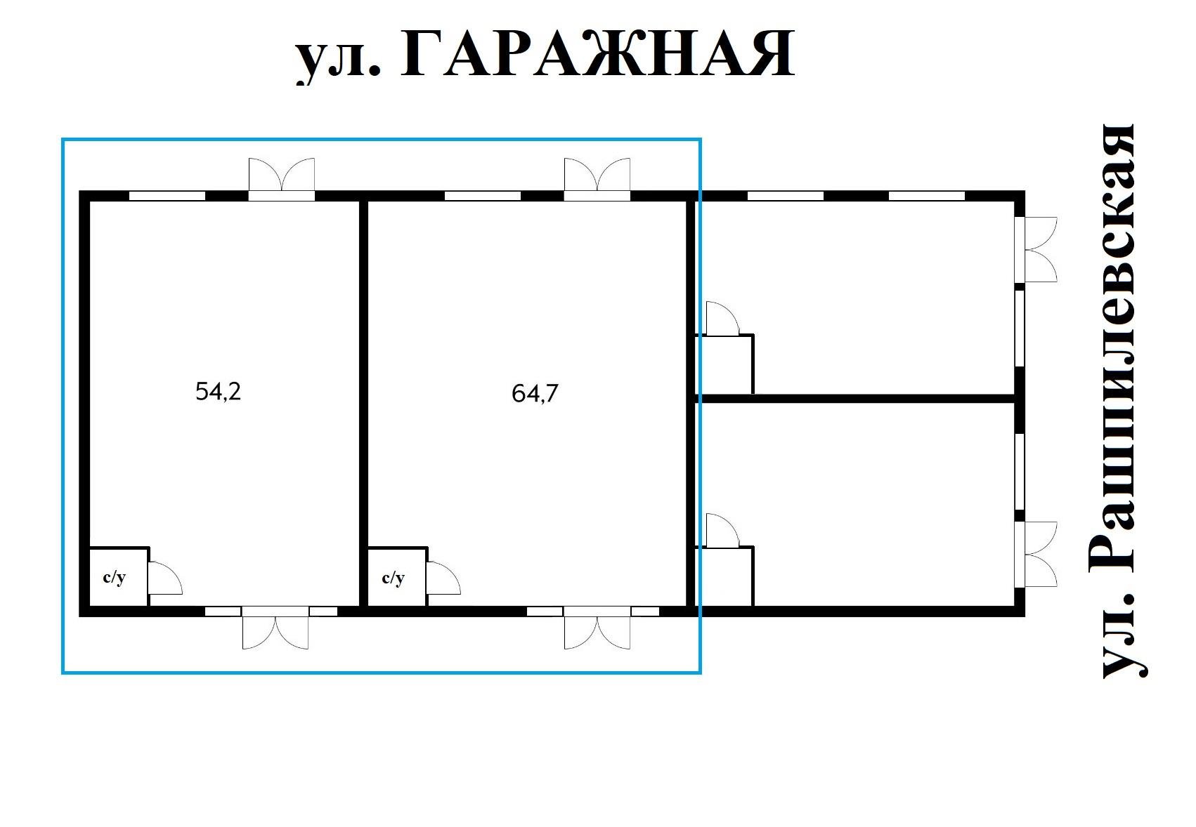 Фото №2: Коммерция 64 м² - Краснодар, Западный внутригородской округ, мкр. Фестивальный, ул. Рашпилевская, 331